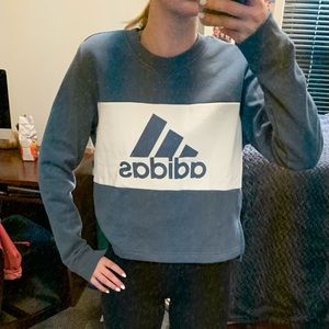 Blue Adidas Sweatshirt